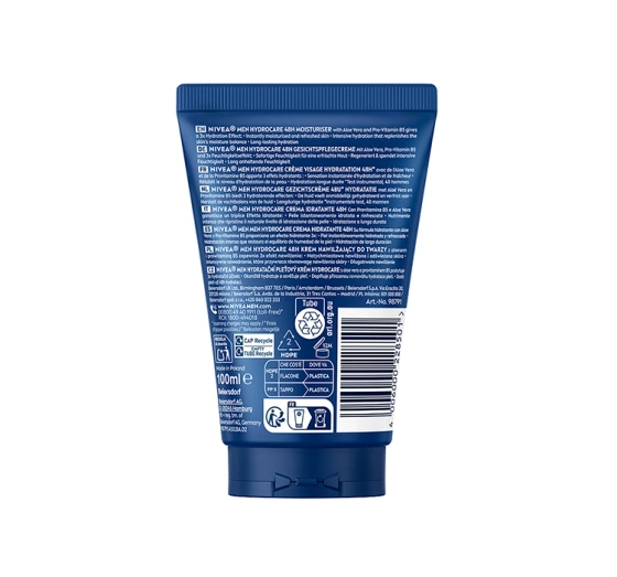 NIVEA MEN Hydrocare Feuchtigkeitscreme für Männer 100 ml