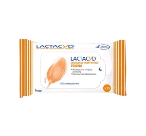 LACTACYD FEMINA INTIMPFLEGETÜCHER 15 STÜCK