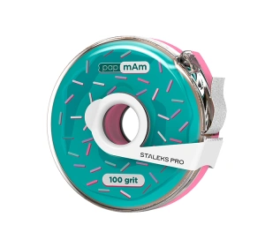 Staleks Pro taśma Weißes Schleifband papmAm Expert 100 grit in Kunststoffbox 7 m