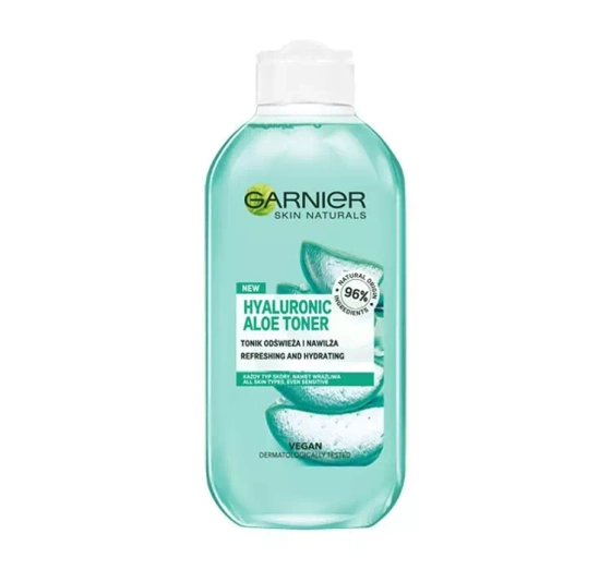 GARNIER SKIN NATURALS HYALURONIC ALOE TONER FEUCHTIGKEITSSPENDENDES TONIKUM 200ML