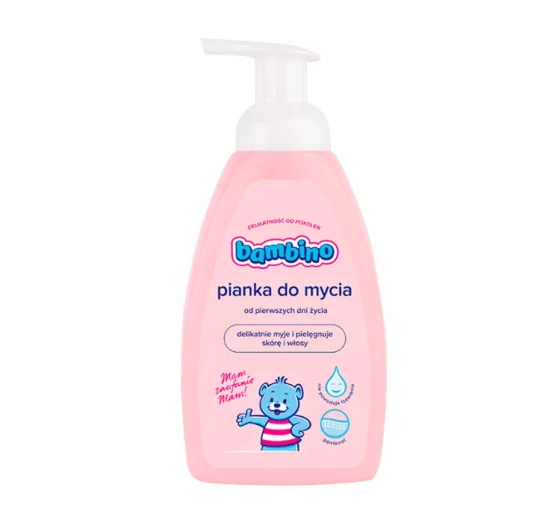 BAMBINO 2IN1 WASCHSCHAUM FÜR BABYS AB DEN ERSTEN LEBENSTAGEN 500ML