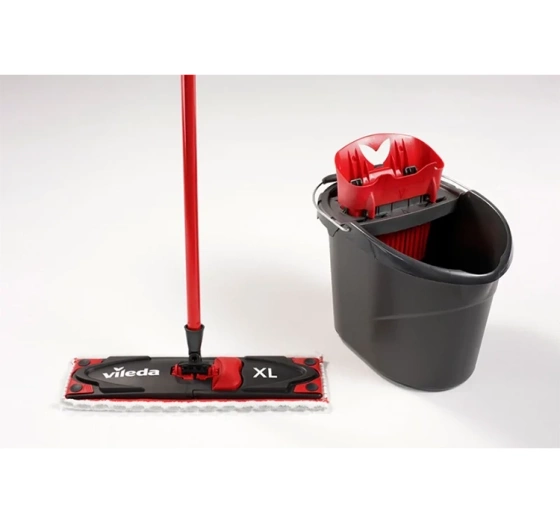 Vileda Ultramax XL 2in1 Microfibre Flachmopp mit Eimer