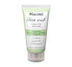 NACOMI GESICHTSPEELING MIT KORUND GEGEN AKNE 85 ML