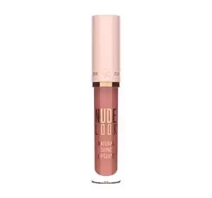 GOLDEN ROSE NUDE LOOK NATURAL SHINE LIPGLOSS 04 PEACHY NUDE 4,5ML