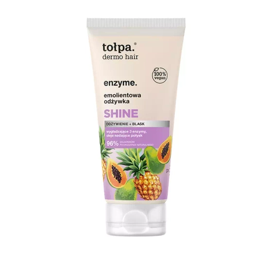 Kliknij na zdjęcie, aby je powiększyć TOŁPA ENZYME EMOLLIENS-CONDITIONER SHINE 200ML