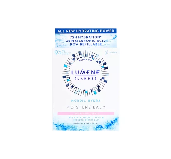 LUMENE NORDIC HYDRA  MOISTURE BALM FEUCHTIGKEITSSPENDENDER GESICHTSBALSAM 50ML