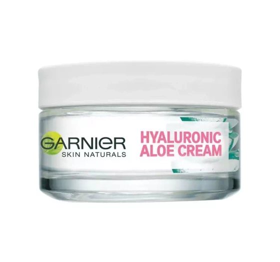 Kliknij na zdjęcie, aby je powiększyć GARNIER SKIN NATURALS ALOE HYALURONIC CREAM PFLEGENDE GESICHTSCREME 50ML