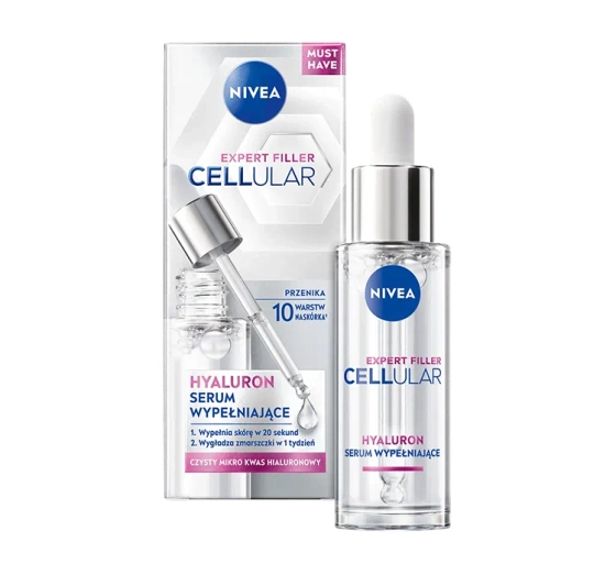 NIVEA CELLULAR EXPERT FILLER AUFFÜLLENDES HYALURONSERUM 30ML