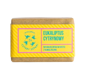 Mydlarnia Cztery Szpaki Zitronen-Eukalyptus Seife 110g