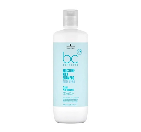 SCHWARZKOPF BC BONACURE MOISTURE KICK SHAMPOO 1000ML