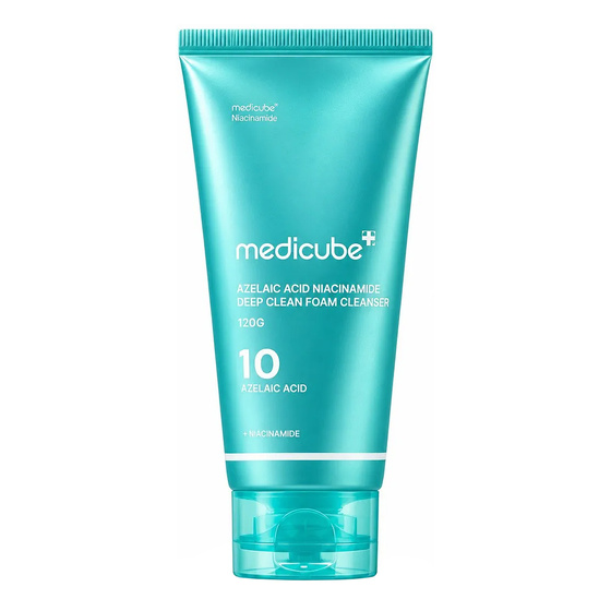 Kliknij na zdjęcie, aby je powiększyć Medicube Azelaic Acid Niacinamide Deep Clean Foam Cleanser – tiefenreinigender Gesichtsreinigungsschaum 120 g