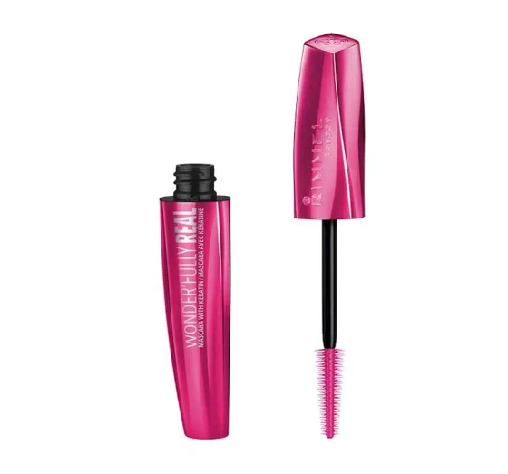 Kliknij na zdjęcie, aby je powiększyć RIMMEL WONDER FULLY REAL MASCARA WIMPERNTUSCHE BLACK SCHWARZ 11 ML