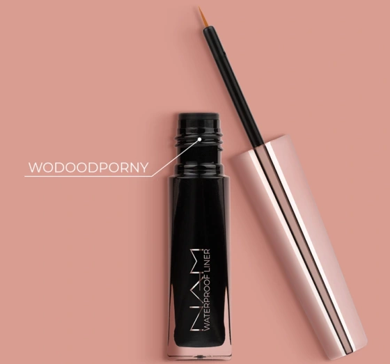 Kliknij na zdjęcie, aby je powiększyć NAM wasserfester Eyeliner mit Pinsel „Back to Black“, 2 g