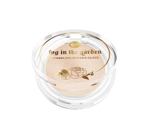 Bell x Fog in the Garden Sparkling Cheeks Glaze Highlighter für Gesicht und Körper 01 Sparkling Sugar 3,6 g