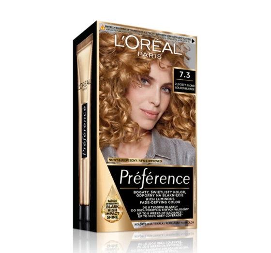 L’Oréal Paris Préférence Haarfarbe 7.3 Goldenblond