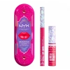 NYX Professional Makeup Bridgerton Royal Treasures Lip Kit 03 Lippen-Make-up-Set Royal Butter Gloss Summer Fruit 8 ml + Royal Lip Liner Rumour Has It 0,33 g