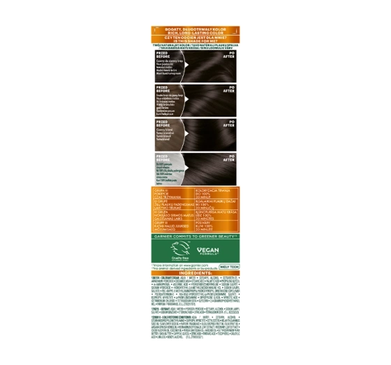 Garnier Color Naturals Dauerhaarfarbe 2.0 Sehr dunkles Braun