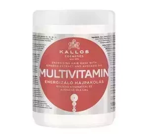 KALLOS KJMN MULTIVITAMINMASKE MIT GINSENG UND AVOCADO 1000ML