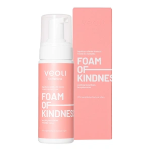 Veoli Botanica Foam Of Kindness Beruhigender Gesichtsreinigungsschaum für Couperose-Haut 150 ml