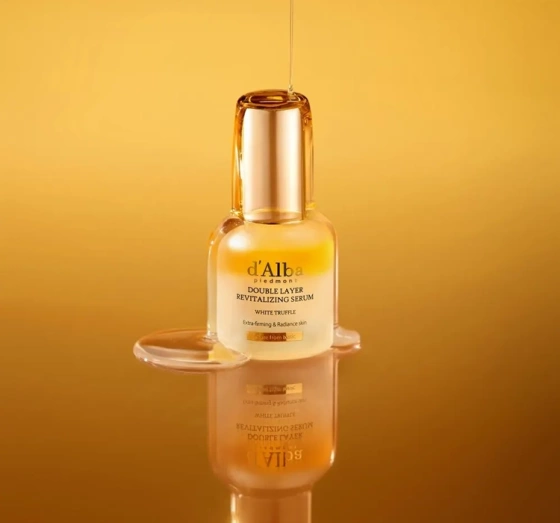 d'Alba White Truffle Double Layer Revitalisierendes Gesichtsserum 30 ml 