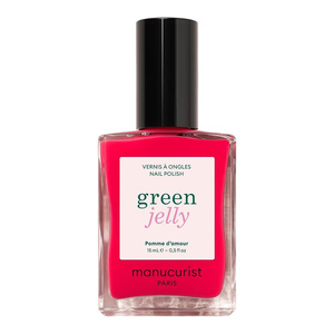 Manucurist Green Jelly – klassischer Nagellack „Pomme D'Amour“, 15 ml