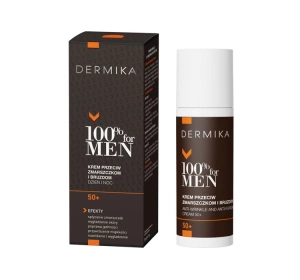 Dermika 100% For Men Gesichtscreme für Männer 50+ 50ml