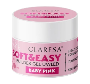 Claresa Soft & Easy Aufbaugel Baby Pink 90 g