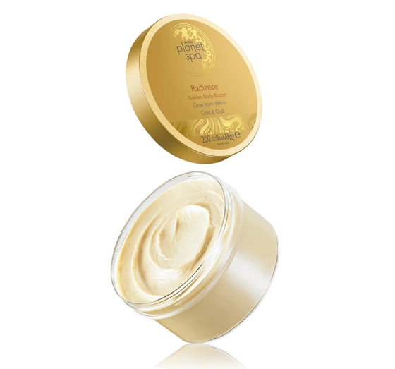Kliknij na zdjęcie, aby je powiększyć Avon Planet Spa Radiance Golden Körperbutter 200 ml