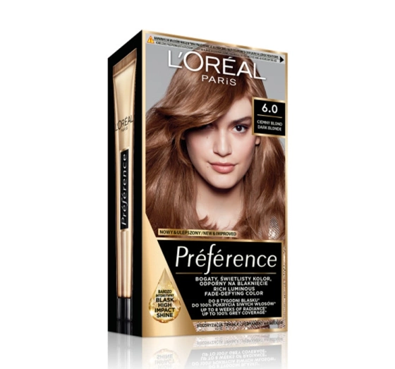 L’Oréal Paris Préférence Haarfarbe  6.0 Dunkelblond