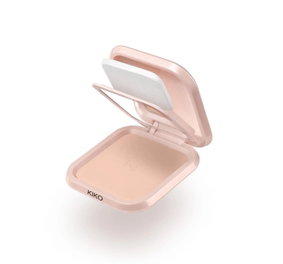 Kliknij na zdjęcie, aby je powiększyć KIKO Milano Skin Lover Feuchtigkeitsspendend-glättender Kompaktpuder 03 Rosy Milk 10 g