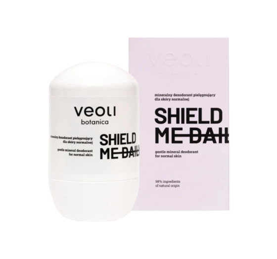 Kliknij na zdjęcie, aby je powiększyć Veoli Botanica Shield Me Daily Mineralisches Roll-On Deodorant für normale Haut 50 ml