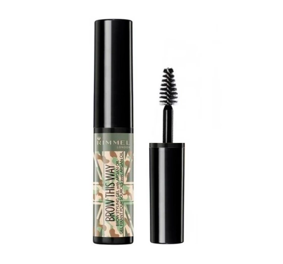 Kliknij na zdjęcie, aby je powiększyć RIMMEL BROW THIS WAY CAMO COLLECTION AUGENBRAUENGEL 004 CLEAR 5ML