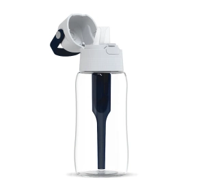 Dafi Solid Filterflasche mit Aktivkohlefilter 0,5 l schwarz