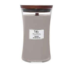 Woodwick Large Jar Candle Duftkerze Fireside 610 g
