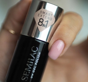 Semilac Smart Extend 8in1 Farbige Hybrid-Basis 813 Pastel Pink 7 ml