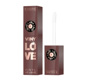 Eveline Cosmetics Vinylove Langanhaltender Flüssiglippenstift mit Vinyl-Finish 07 Nudy 4 ml