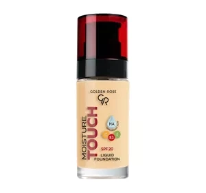 GOLDEN ROSE MOISTURE TOUCH FEUCHTIGKEITSSPENDENDE FOUNDATION SPF20 105 30ML