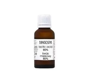 BINGOSPA 80% MILCHÄURE ZUR HAUTPFLEGE 30ML