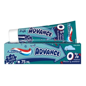AQUAFRESH ADVANCE ZAHNPASTA FÜR KINDER 9-12 JAHRE MINT BOOST 75 ML