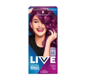 SCHWARZKOPF LIVE ULTRA BRIGHTS OR PASTEL SEMIPERMANENTES HAARFÄRBEMITTEL 094 LILA PUNK