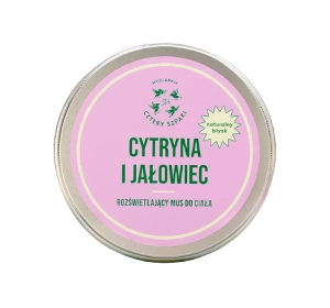 Mydlarnia Cztery Szpaki Leuchtende Körpermousse Zitrone Wacholder 150ml