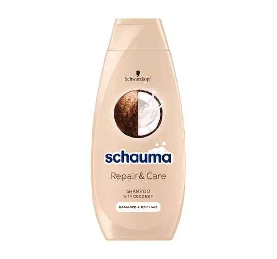 Kliknij na zdjęcie, aby je powiększyć SCHAUMA REPAIR & CARE SHAMPOO 400ML