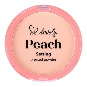 Lovely Peach – halbtransparentes, gepresstes Gesichtspuder, 7,5 g