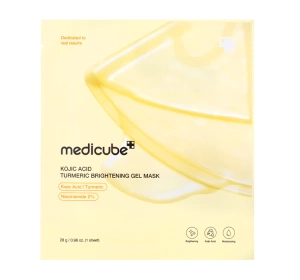Medicube Kojic Acid Turmeric Brightening Gel Mask Aufhellende Gesichtsmaske 28 g