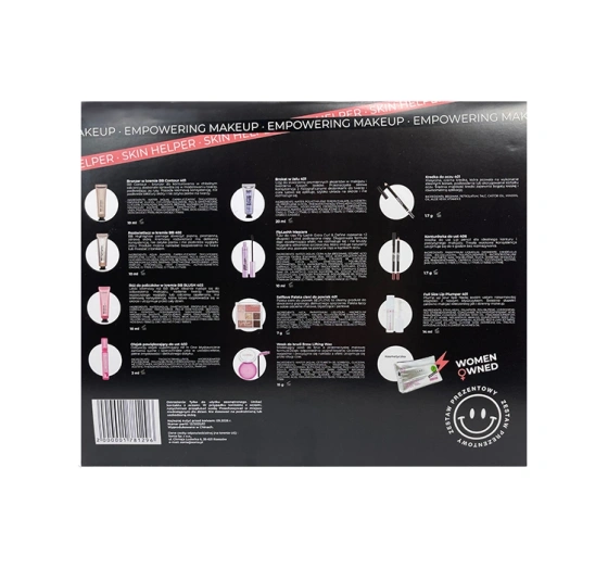 Kliknij na zdjęcie, aby je powiększyć Lamel Empowering Make Up Geschenkset 11 Kosmetika + Kosmetiktasche