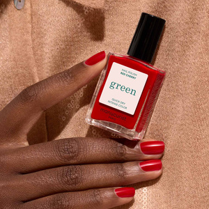 Manucurist Green – klassischer Nagellack „Red Cherry“, 15 ml