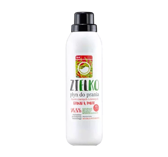 ZIELKO WASCHMITTEL FÜR SCHWARZE UND DUNKLE STOFFE GRANATAPFEL UND INGWER 1000ML