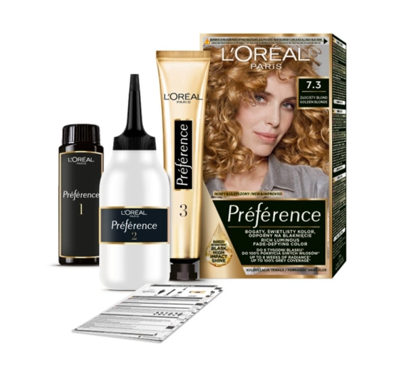 L’Oréal Paris Préférence Haarfarbe 7.3 Goldenblond