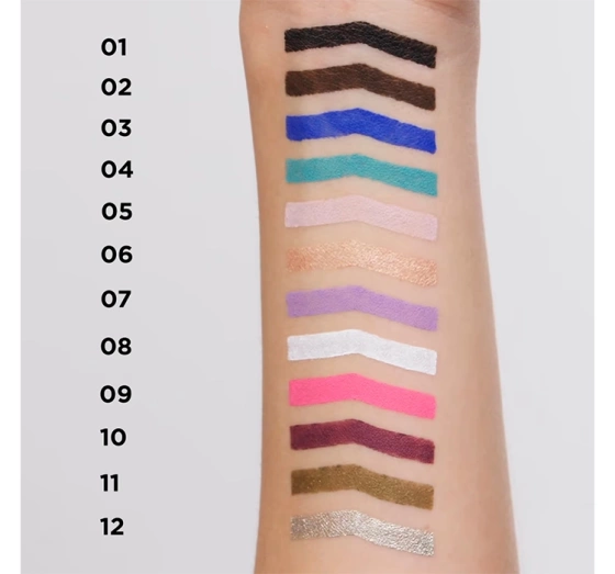 EVELINE VARIETE MATTER AUGENSTIFT IM GEL 10 AUBERGINE