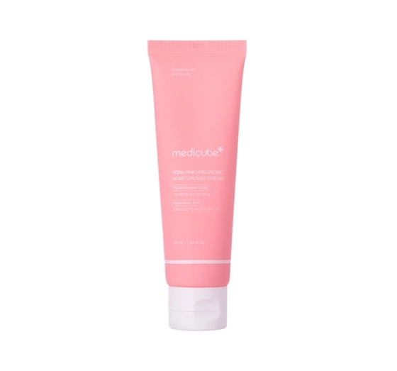 Medicube PDRN Pink Hyaluronic Moisturizing Cream Straffende Feuchtigkeitscreme für das Gesicht 50 ml